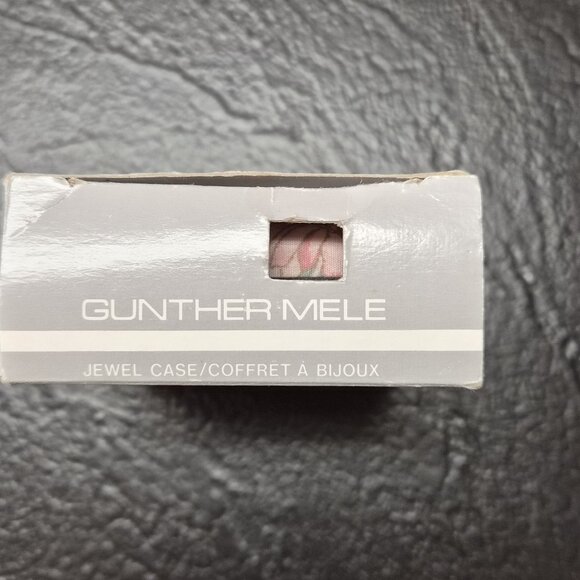 Vintage Gunther Mele Floral Jewelry Case – 1970s–80s Canadian Cottagecore - Picture 7 of 7